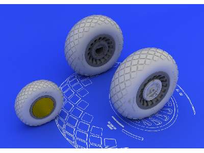 B-25H/ J wheels 1/32 - Mk Models - image 2