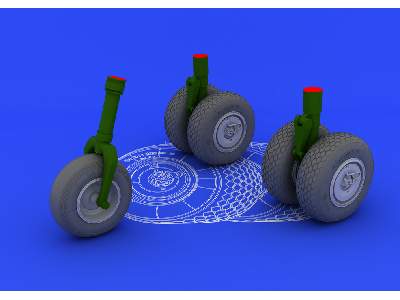 He 219 wheels 1/32 - Revell - image 2