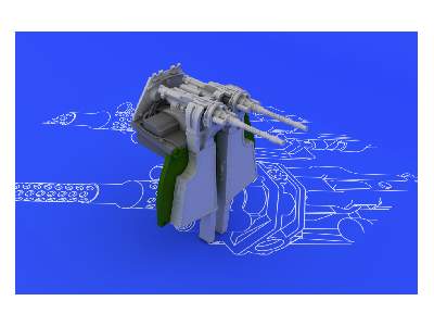 MG 131 mount for Fw 190A/ F 1/48 - Eduard - image 5