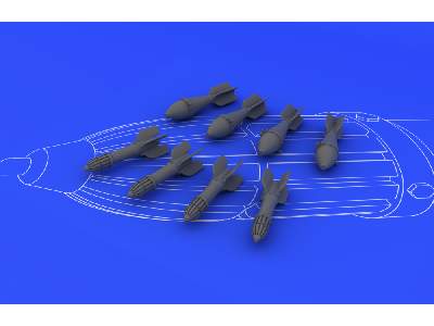 Il-2 weapon set (FAB 50,  RS 132) 1/48 - Tamiya - image 2