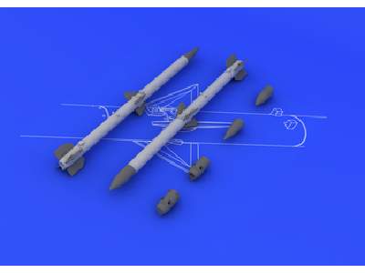 AIM-120C AMRAAM (2pcs) 1/48 - image 1