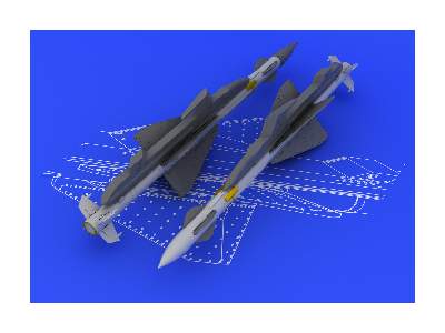 R-23R / AA-7 Apex (2pcs) 1/48 - image 3