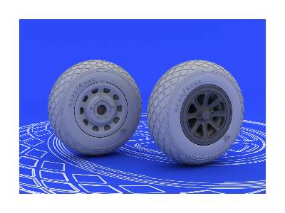 P-51 wheels 1/48 - image 3