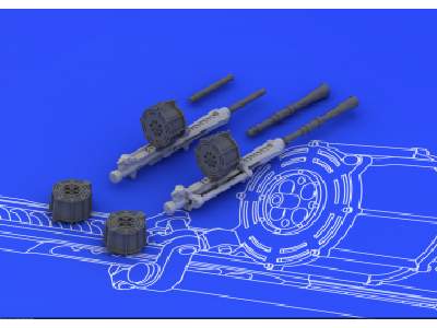 MG FF gun 1/48 - image 1