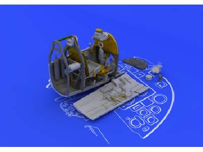 Spitfire Mk. IX cockpit 1/48 - Eduard - image 1