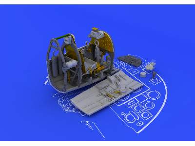 Spitfire Mk. IX cockpit 1/48 - Eduard - image 2