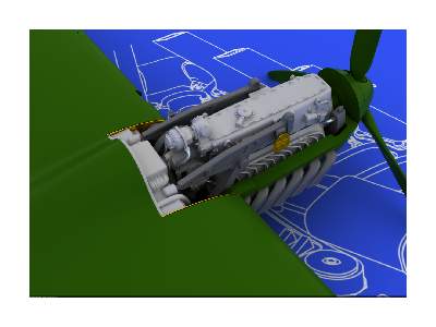 DB 601A/ N for Bf 110C/ D/E 1/72 - Eduard - image 6