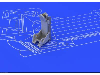 MiG-15 ejection seat 1/72 - Eduard - image 2