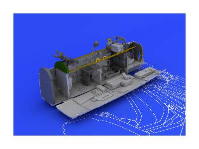 Bf 110G-2 cockpit 1/72 - Eduard - image 4