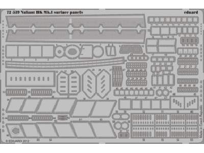 Valiant BK. MK. I surface panels S. A. 1/72 - Airfix - image 1