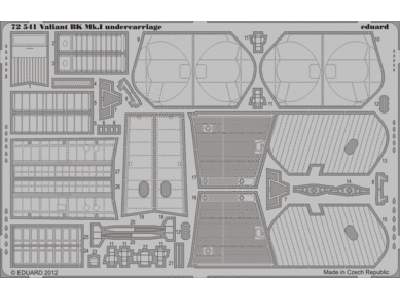 Valiant BK. MK. I undercarriage 1/72 - Airfix - image 1