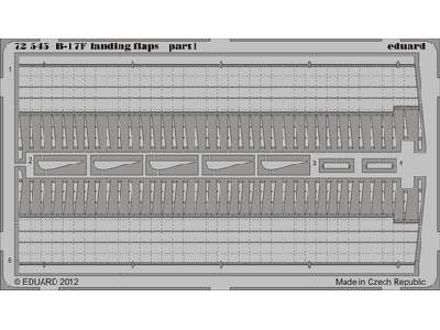 B-17F landing flaps 1/72 - Revell - image 1
