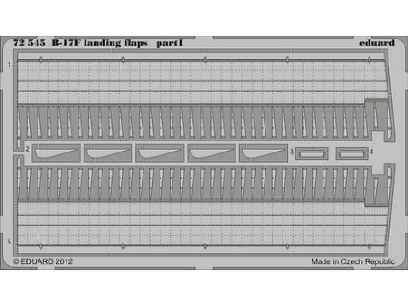 B-17F landing flaps 1/72 - Revell - image 1