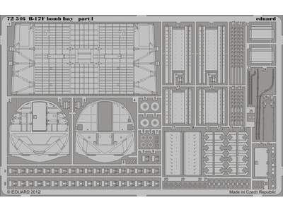 B-17F bomb bay 1/72 - Revell - image 1