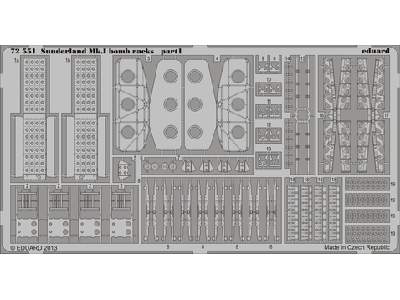 Sunderland Mk. I bomb racks 1/72 - Italeri - image 1