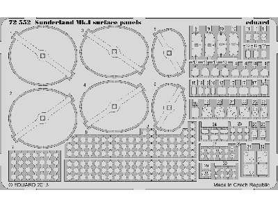 Sunderland Mk. I surface panels 1/72 - Italeri - image 1