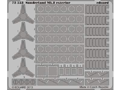 Sunderland Mk. I exterior 1/72 - Italeri - image 1