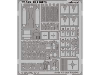 Bf 110C/ D 1/72 - Eduard - image 1