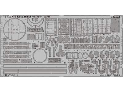 Sea King AEW.2 exterior 1/72 - Cyber Hobby - image 2