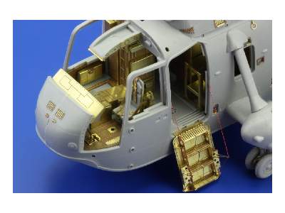 Sea King AEW.2 exterior 1/72 - Cyber Hobby - image 4