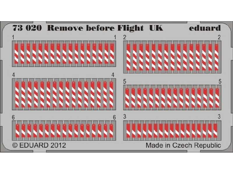 Remove before flight UK 1/72 - image 1