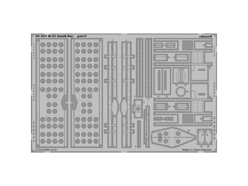 B-25 bomb bay 1/32 - Hk Models - image 1