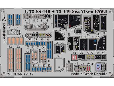 Sea Vixen FAW.1 S. A. 1/72 - Cyber Hobby - image 2