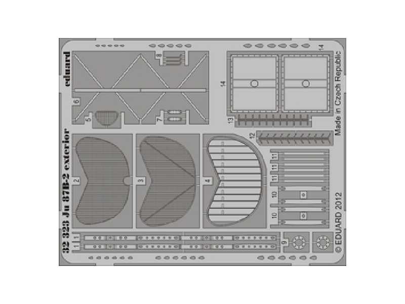 Ju 87B-2 exterior 1/32 - Trumpeter - image 1