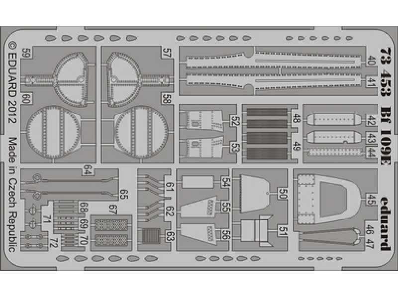 Bf 109E S. A. 1/72 - Airfix - image 1