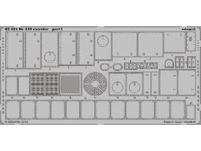 He 219 exterior 1/32 - Revell - image 2