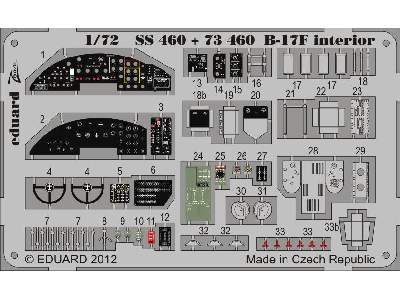 B-17F interior S. A. 1/72 - Revell - image 2