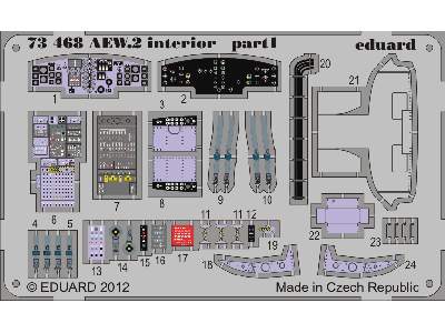 Sea King AEW.2 interior S. A. 1/72 - Cyber Hobby - image 2