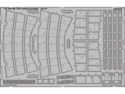 He 219 undercarriage 1/32 - Revell - image 1