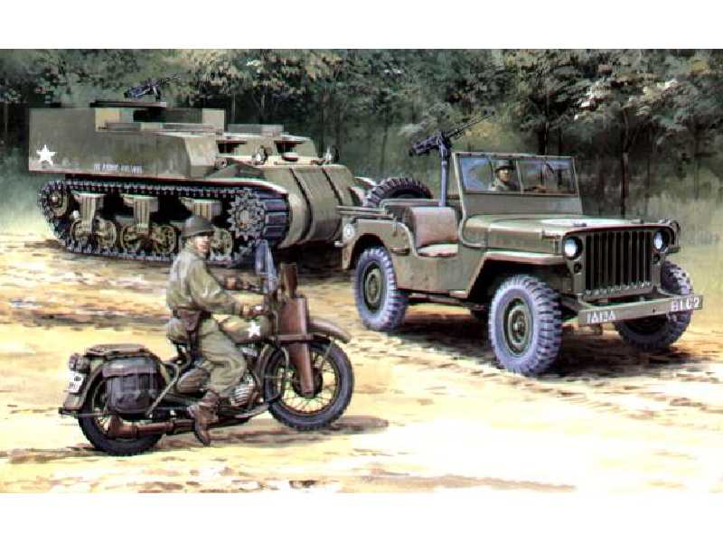USA M30 Cargo TK W/Jeep - image 1