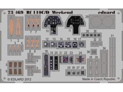 Bf 110C/ D Weekend 1/72 - Eduard - image 1