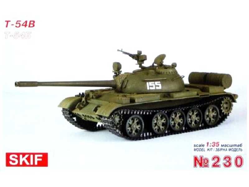 T-54B Soviet main battle tank (resin turret) - image 1