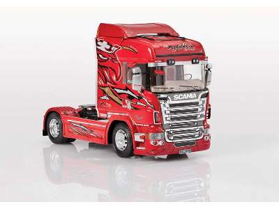 Scania R560 V8 Highline - Red Griffin - image 1