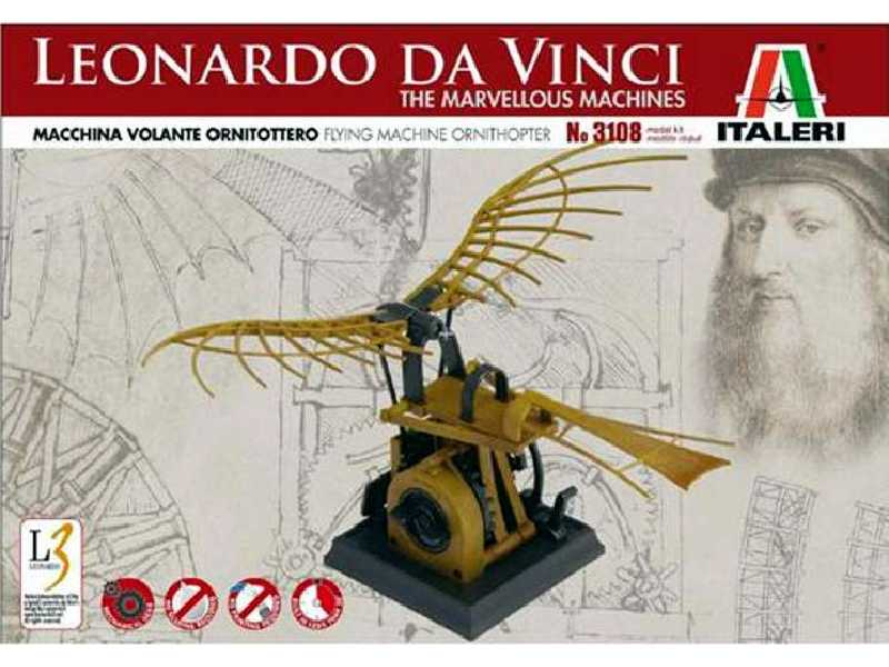 Leonardo Da Vinci Flying Machine Ornithopter - image 1 Leonardo Da Vinci Flying Machine Ornithopter - image 1