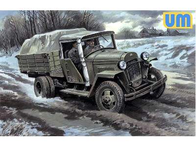GAZ-MM-W Soviet truck - image 1