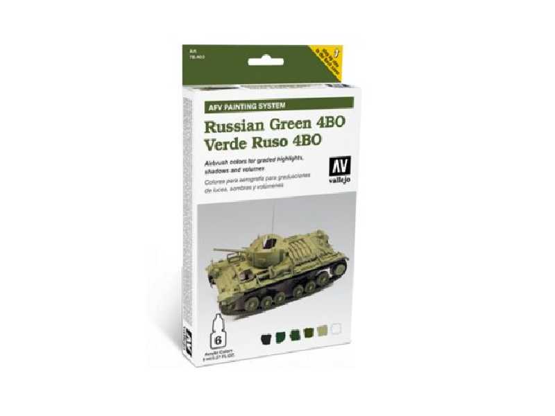 AFV Russian Green 4BO - AFV Painting System - 6 pcs. - image 1