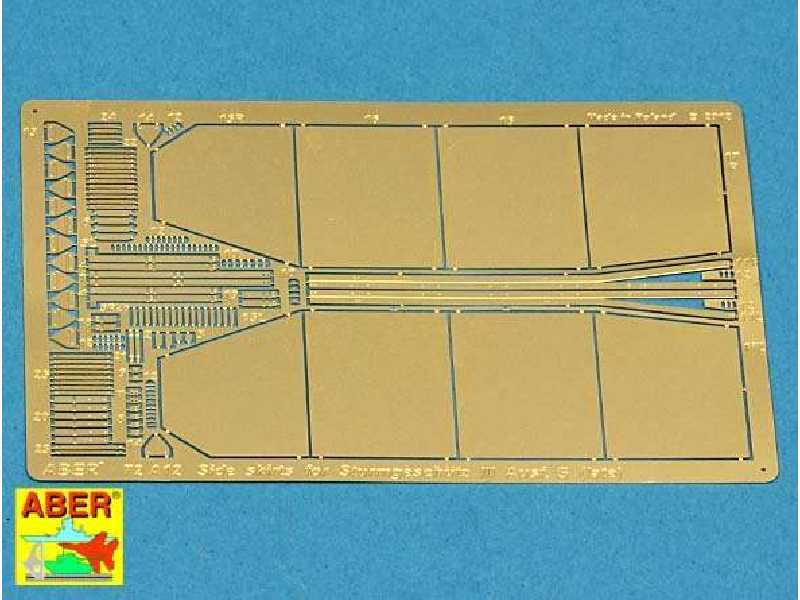 Side skirts for Sturmgeschutz III (Late model) - image 1