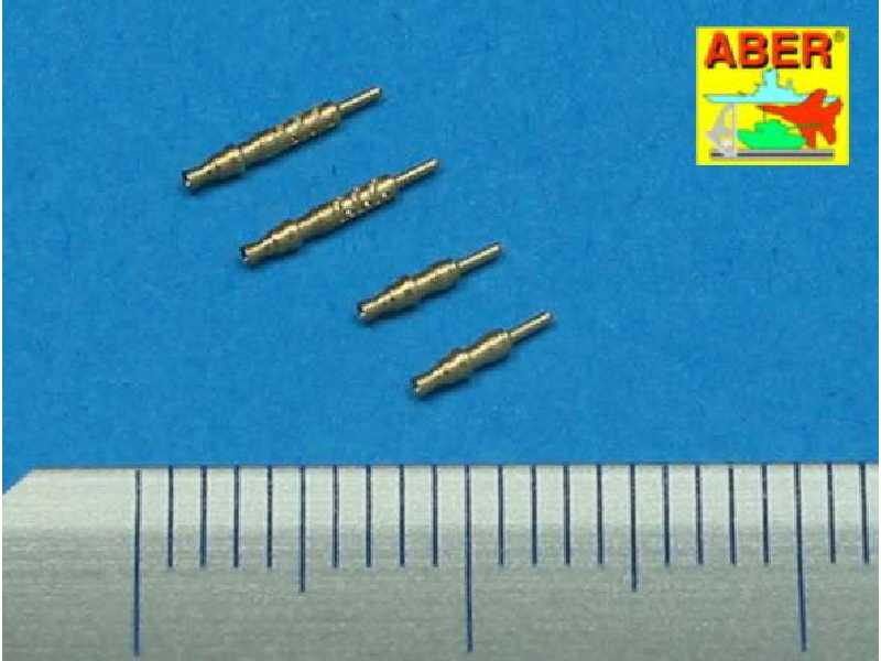 Set of 4 barrels tips for German 7,92 mm MG 17 aircraft machine - image 1