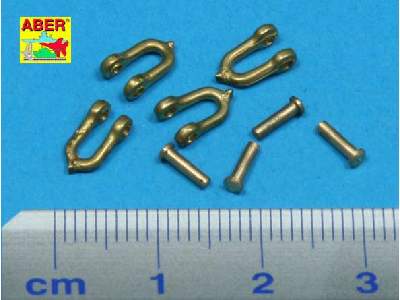 Early model shackle for Pz.Kpfw.V Panther x4 pcs - image 1