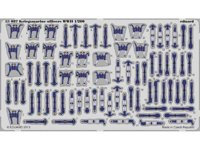 Kriegsmarine officers WWII S. A. 1/200 - image 1