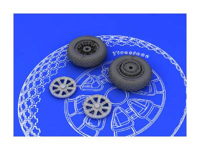 F6F wheels 1/48 - Eduard - image 7