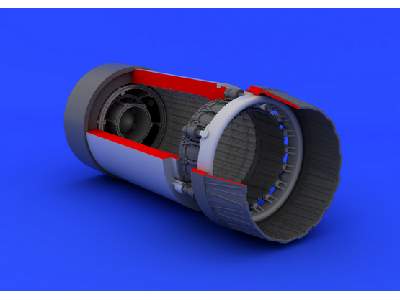 MiG-23 M/ MF exhaust nozzle 1/48 - Trumpeter - image 1