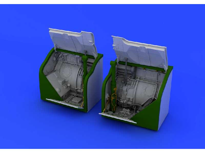 MiG-23 M/ MF main wheel bay 1/48 - Trumpeter - image 2 MiG-23 M/ MF main wheel bay 1/48 - Trumpeter - image 2