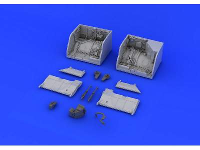 MiG-23 M/ MF main wheel bay 1/48 - Trumpeter - image 5