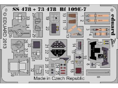 Bf 109E-7 S. A. 1/72 - Airfix - image 1