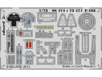 F-102 S. A. 1/72 - Meng - image 1